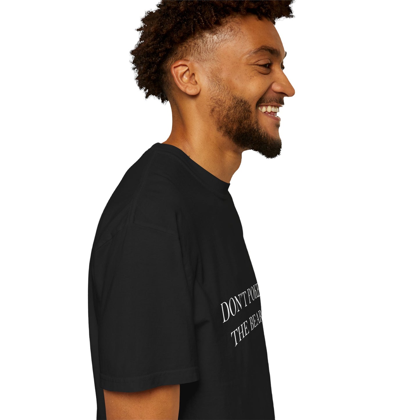 DON'T POKE THE BEAR Men T-Shirt Black