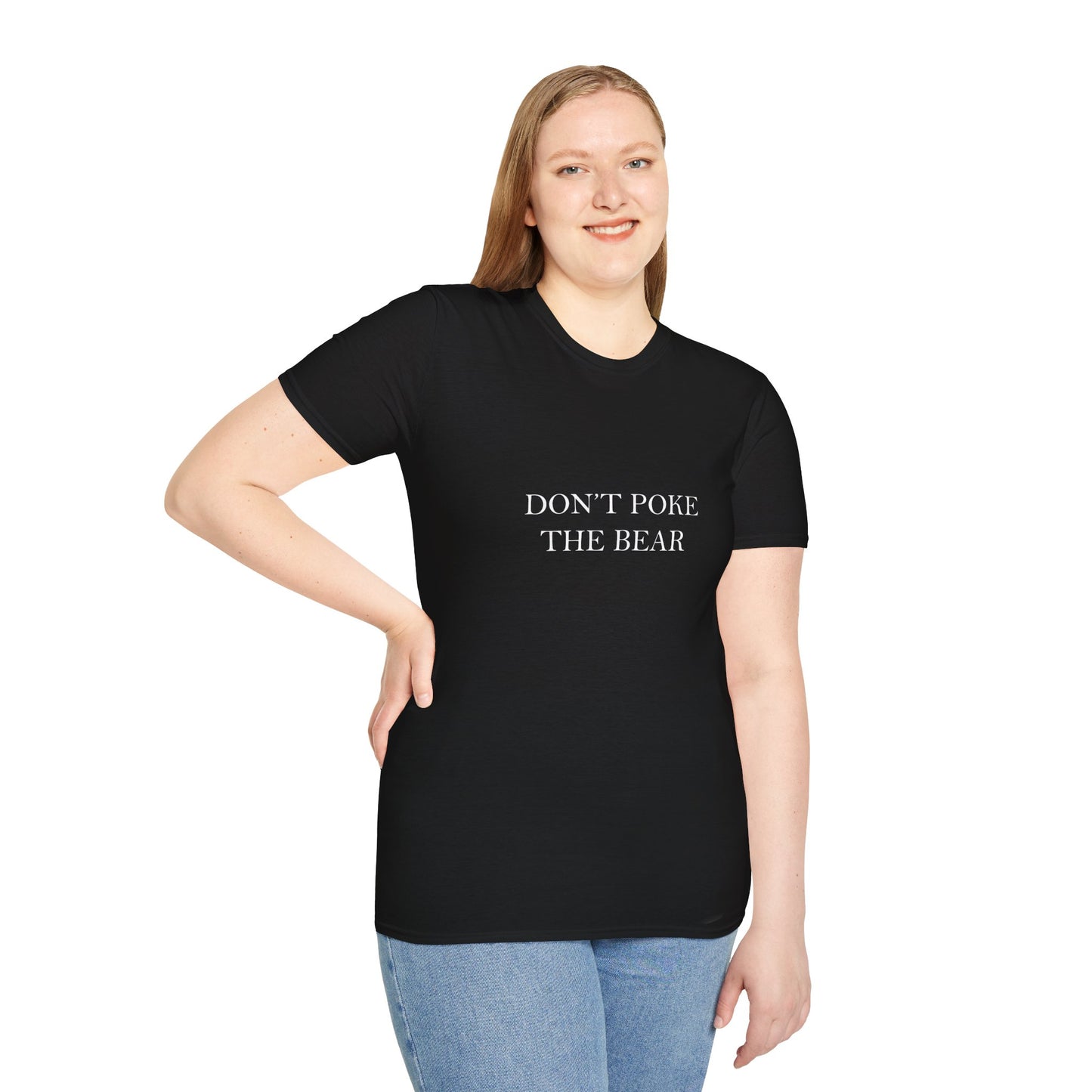 DON'T POKE THE BEAR Women T-Shirt Black