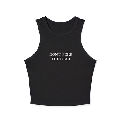 DON'T POKE THE BEAR Women's Tank Top Black